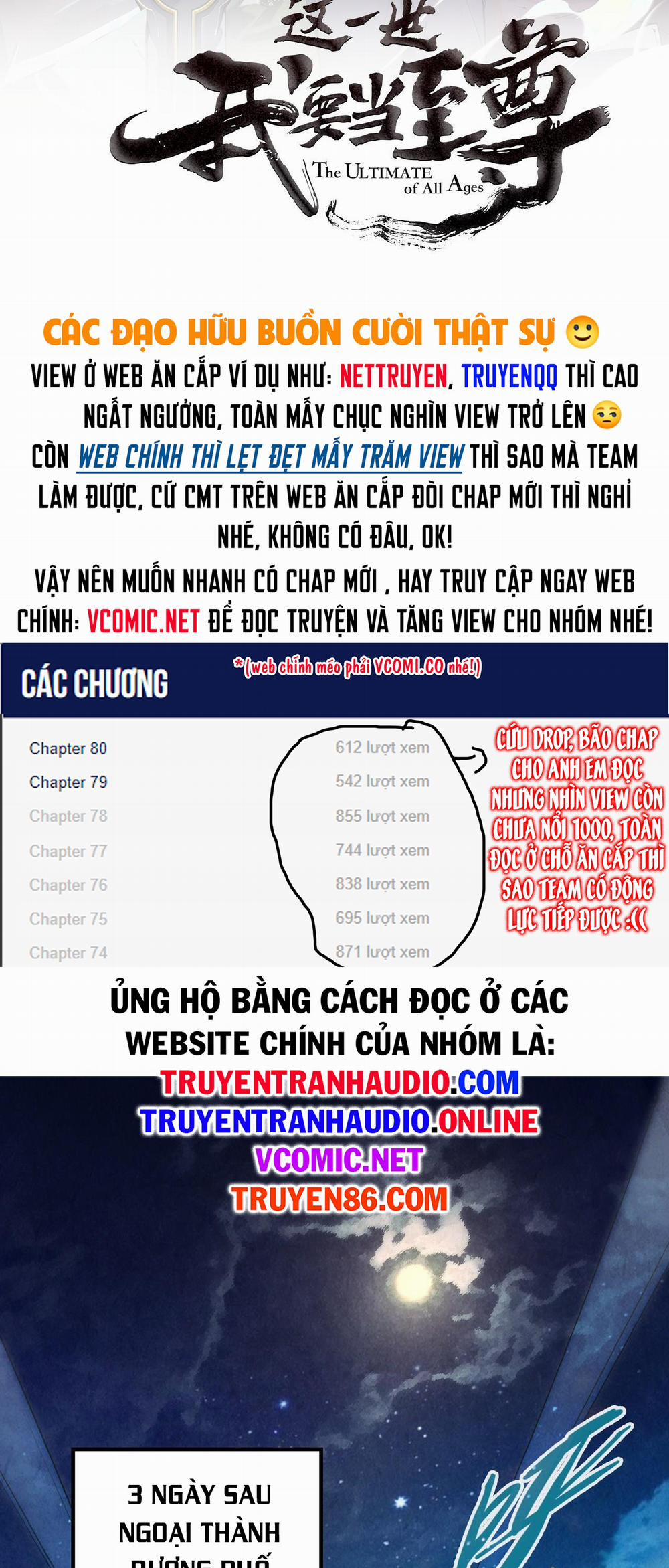 Vạn Cổ Chí Tôn 82 trang 1