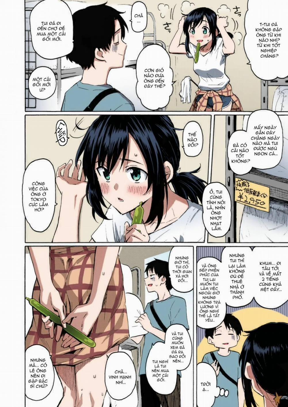 Về quê mua gối, tiện đường yêu em! Oneshot (Màu - Có Che) trang 2
