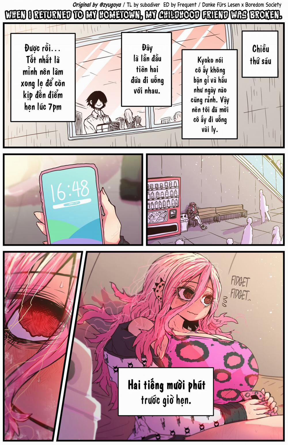 Về quê nhà, bạn thời thơ ấu của tôi quá khác lạ... 2 trang 13