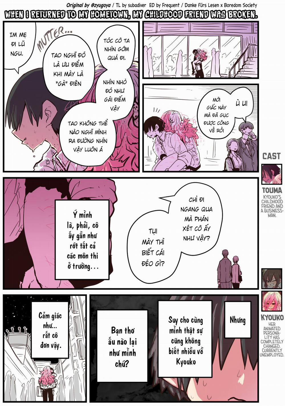 Về quê nhà, bạn thời thơ ấu của tôi quá khác lạ... 2 trang 21