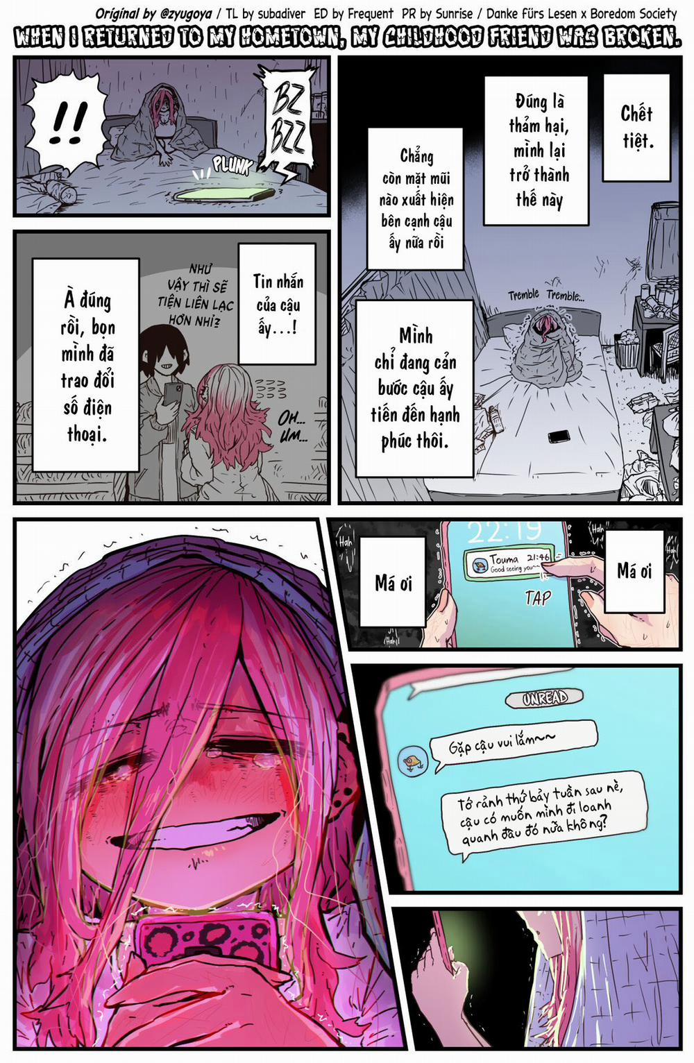 Về quê nhà, bạn thời thơ ấu của tôi quá khác lạ... 2 trang 9