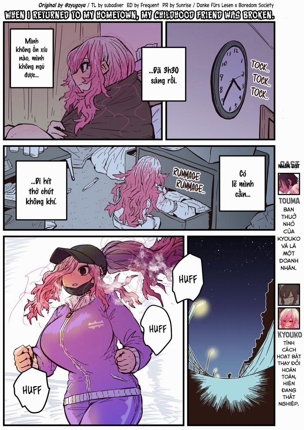 Về quê nhà, bạn thời thơ ấu của tôi quá khác lạ... 3 trang 15