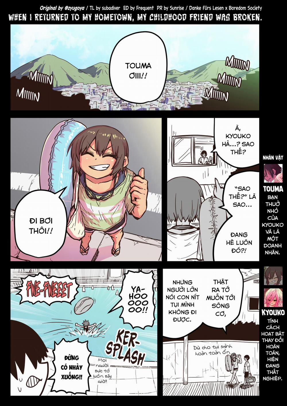 Về quê nhà, bạn thời thơ ấu của tôi quá khác lạ... 3 trang 6