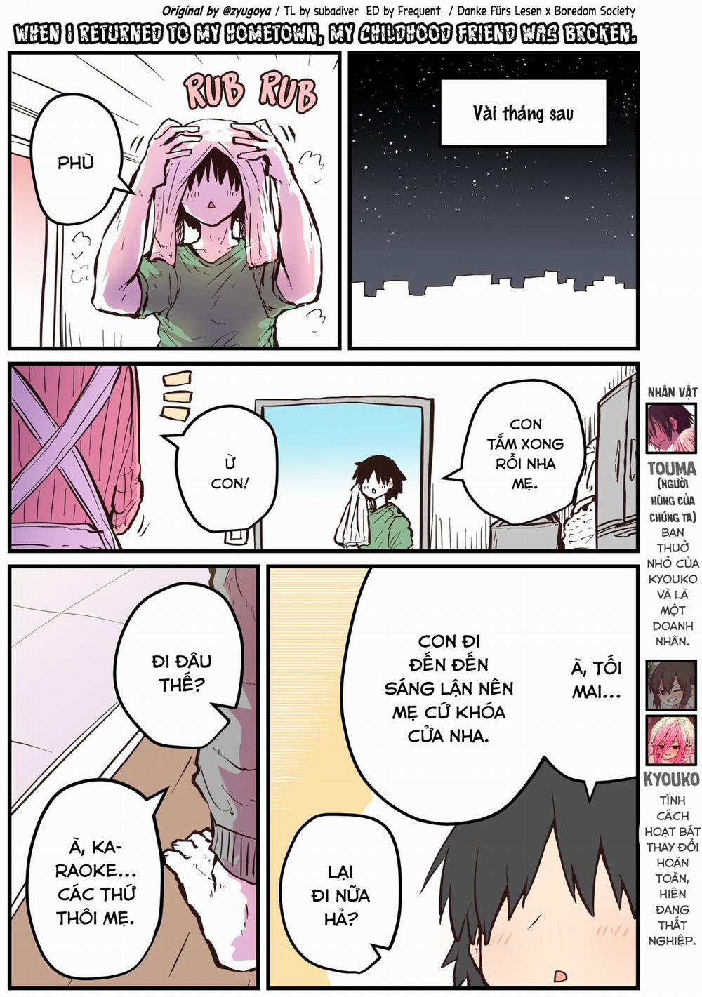 Về quê nhà, bạn thời thơ ấu của tôi quá khác lạ... 5 trang 10