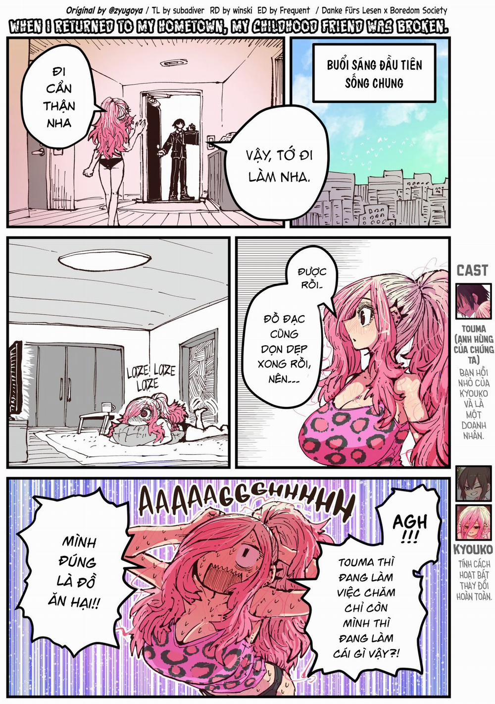 Về quê nhà, bạn thời thơ ấu của tôi quá khác lạ... 7 trang 13