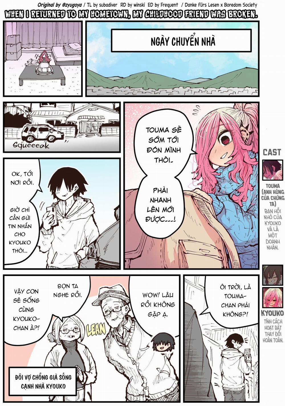 Về quê nhà, bạn thời thơ ấu của tôi quá khác lạ... 7 trang 6