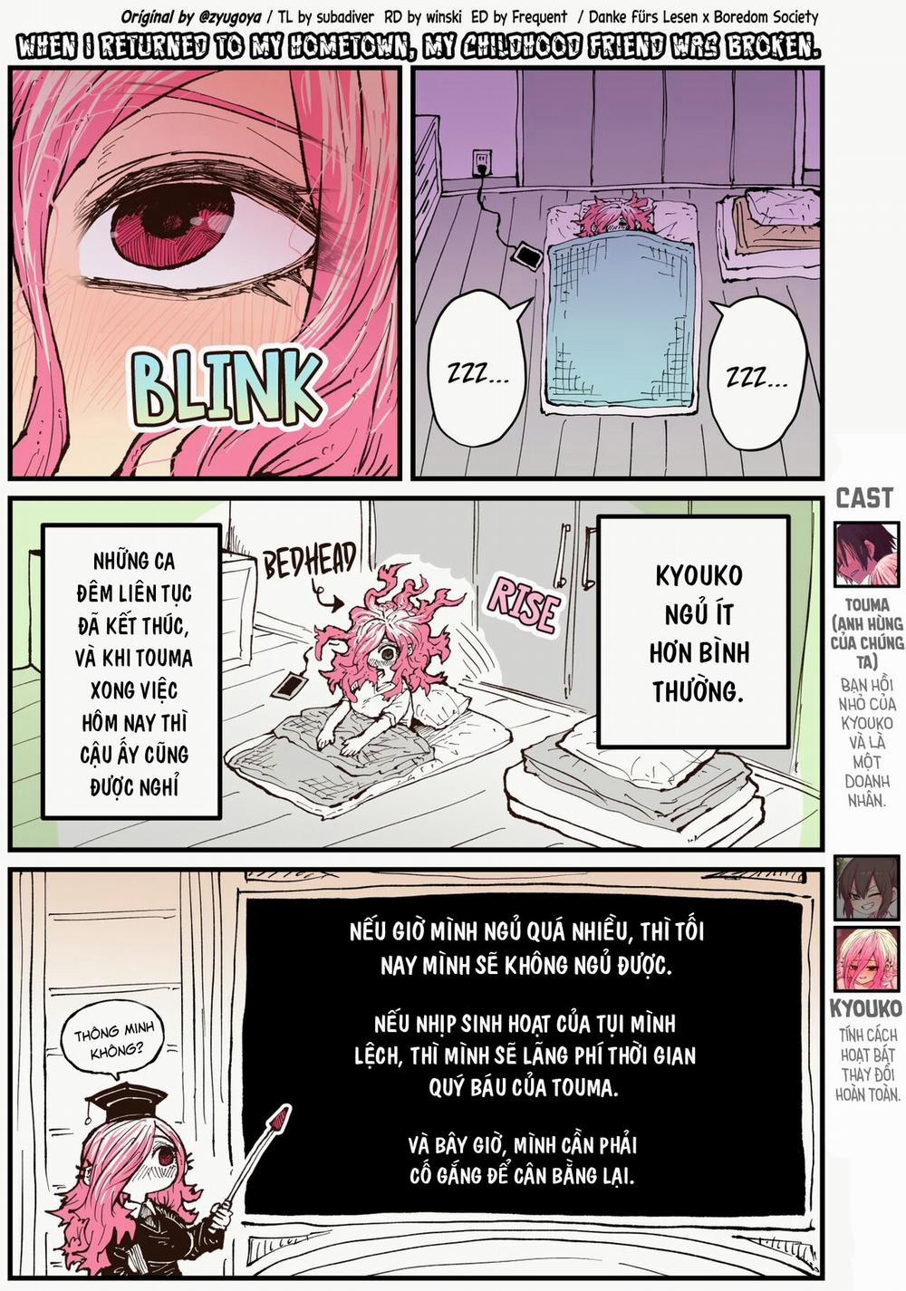 Về quê nhà, bạn thời thơ ấu của tôi quá khác lạ... 8 trang 8