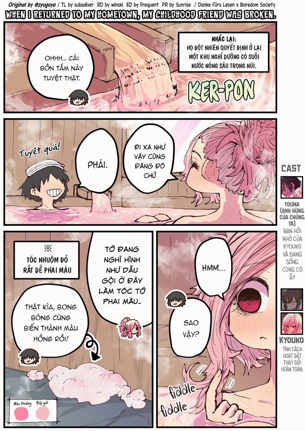 Về quê nhà, bạn thời thơ ấu của tôi quá khác lạ... 9 trang 6