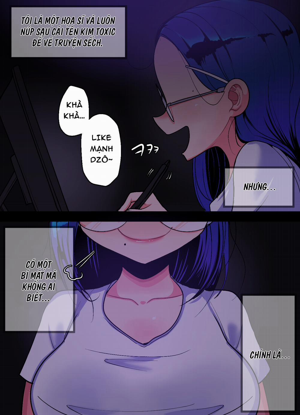 Vẽ truyện sếch lắm có ngày gặp ma Oneshot trang 6