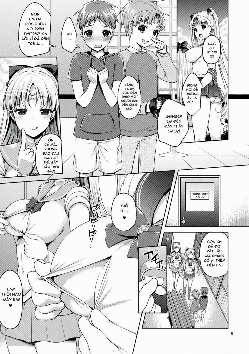 VENUS & MOON FREAK (Sailor Moon) Oneshot trang 4