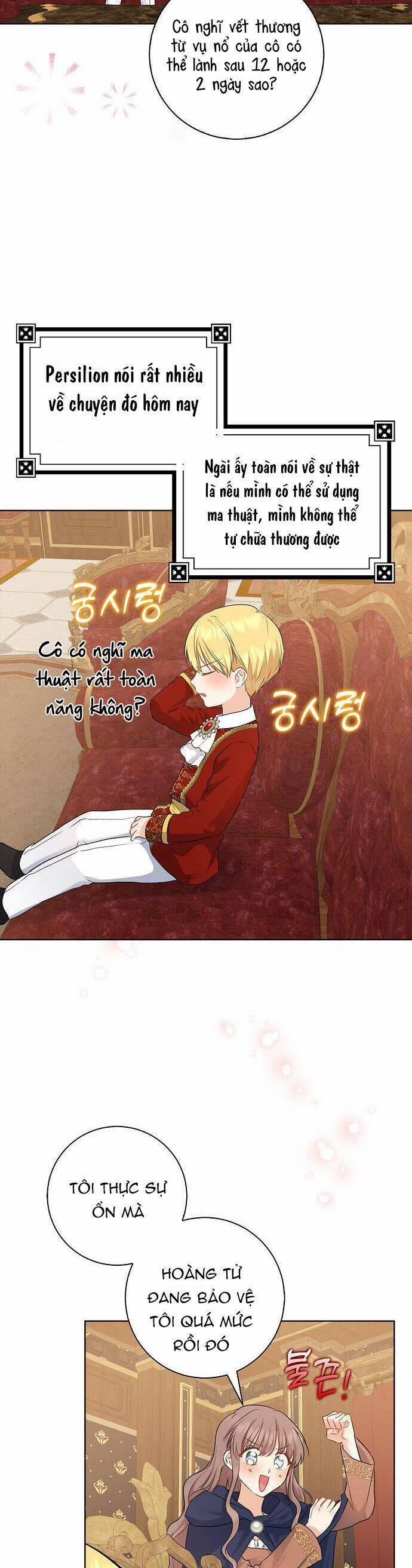 Vị Bạo Chúa Của Tôi Sao Lại Hóa Trẻ Rồi 10 trang 18