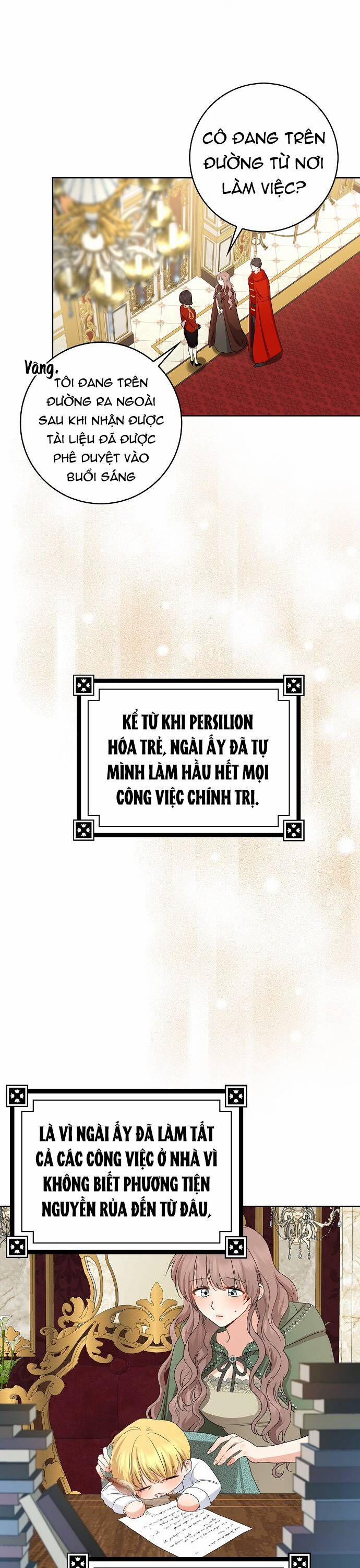 Vị Bạo Chúa Của Tôi Sao Lại Hóa Trẻ Rồi 21 trang 23