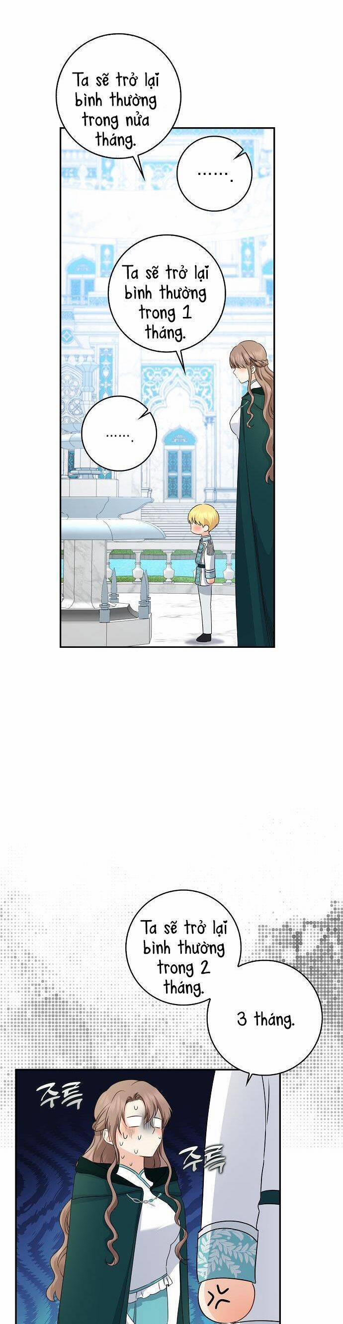 Vị Bạo Chúa Của Tôi Sao Lại Hóa Trẻ Rồi 24 trang 37