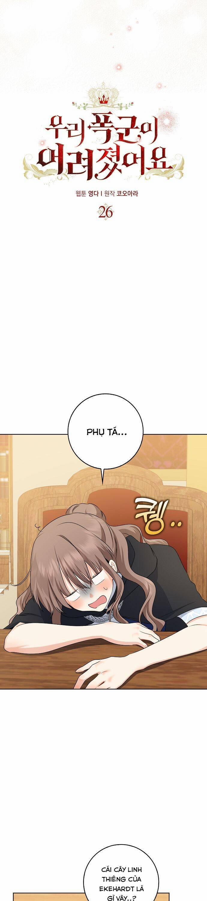 Vị Bạo Chúa Của Tôi Sao Lại Hóa Trẻ Rồi 26 trang 2