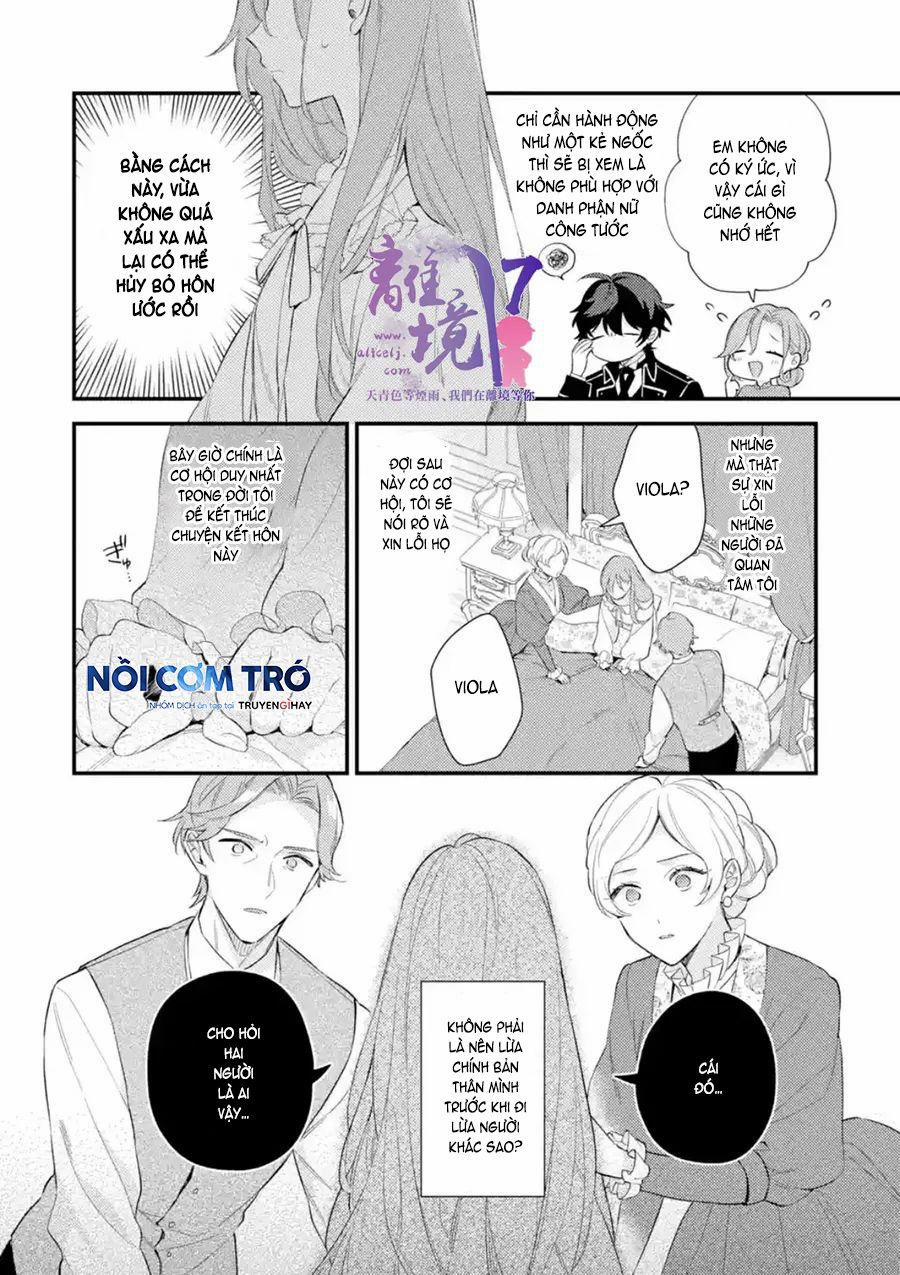 Vì Để Hủy Bỏ Hôn Ước Tôi Đã Giả Vờ Mất Trí 1.2 trang 2