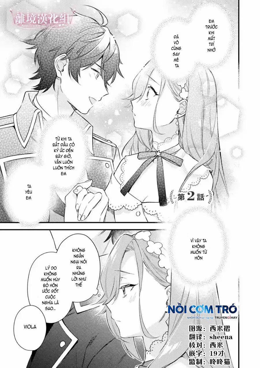 Vì Để Hủy Bỏ Hôn Ước Tôi Đã Giả Vờ Mất Trí 2.2 trang 1