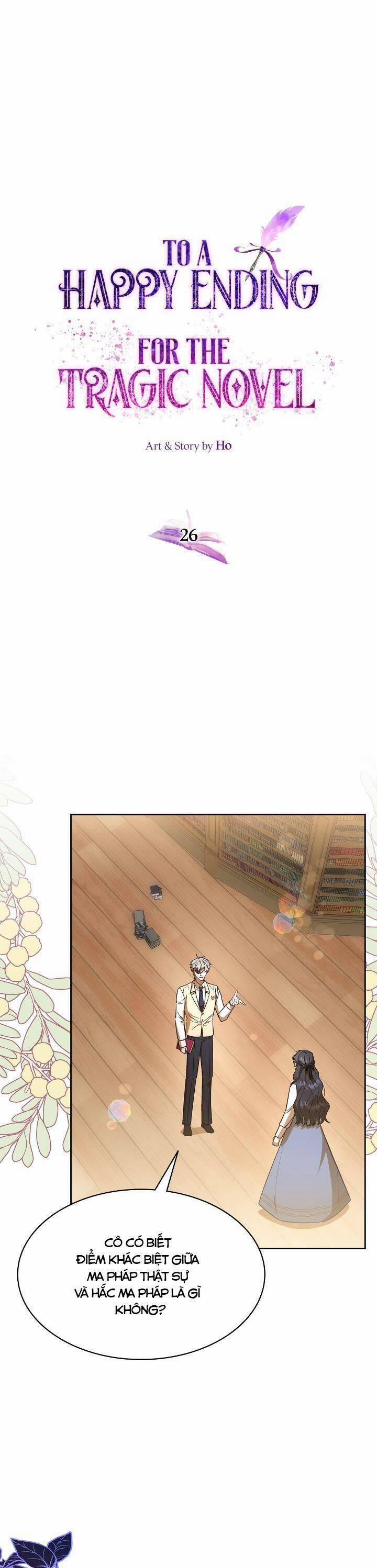 Vì Kết Cục Có Hậu Cho Cuốn Tiểu Thuyết Bi Kịch 26 trang 1