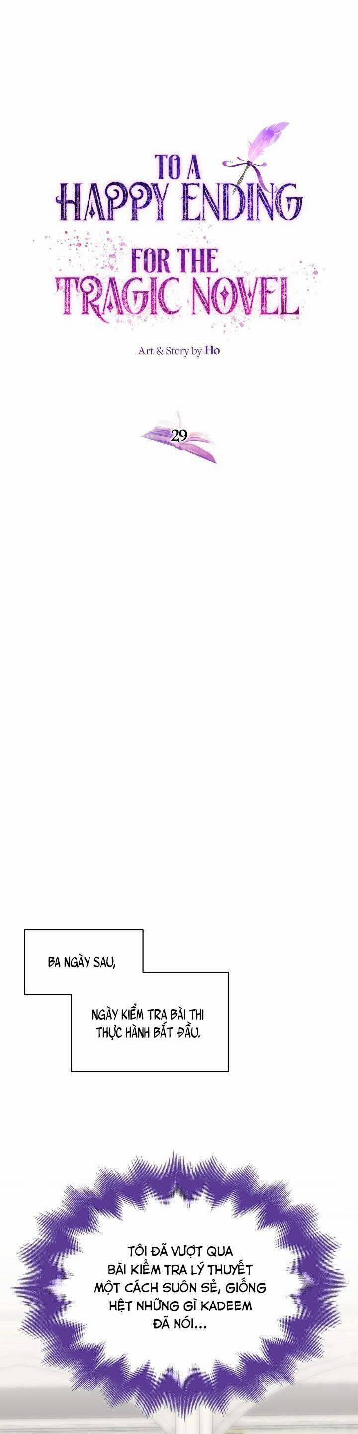 Vì Kết Cục Có Hậu Cho Cuốn Tiểu Thuyết Bi Kịch 29 trang 9