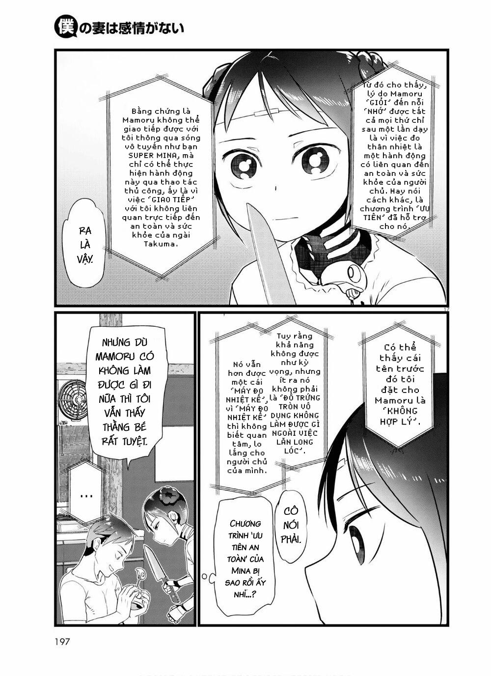 Vợ Tôi, ‘người’ Không Cảm Xúc 16 trang 18