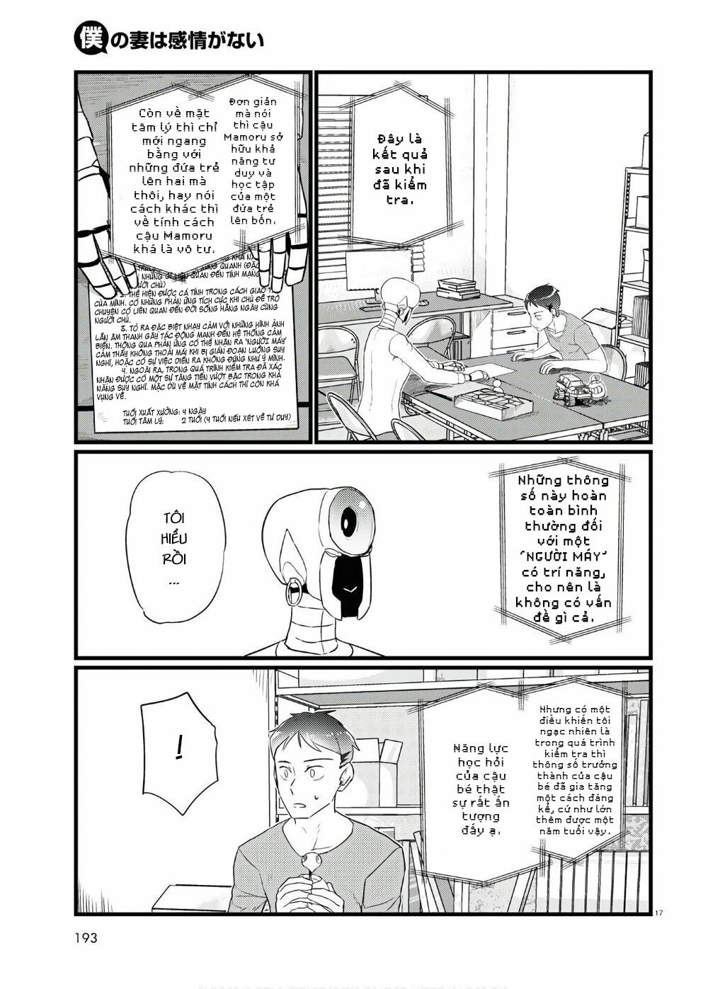 Vợ Tôi, ‘người’ Không Cảm Xúc 17 trang 18