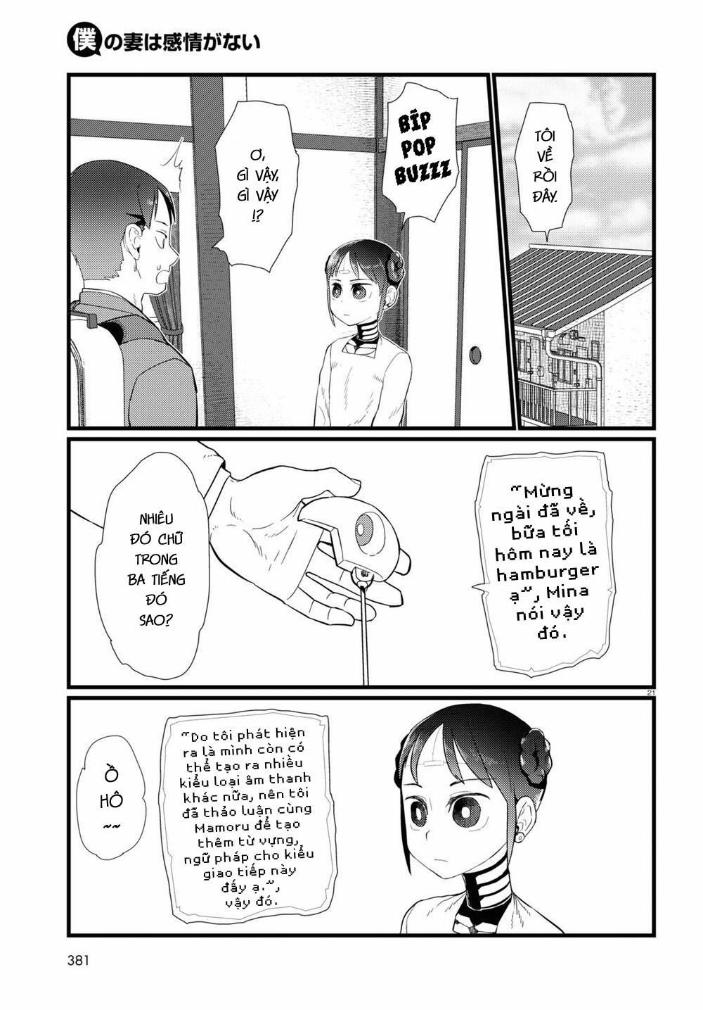 Vợ Tôi, ‘người’ Không Cảm Xúc 20 trang 22