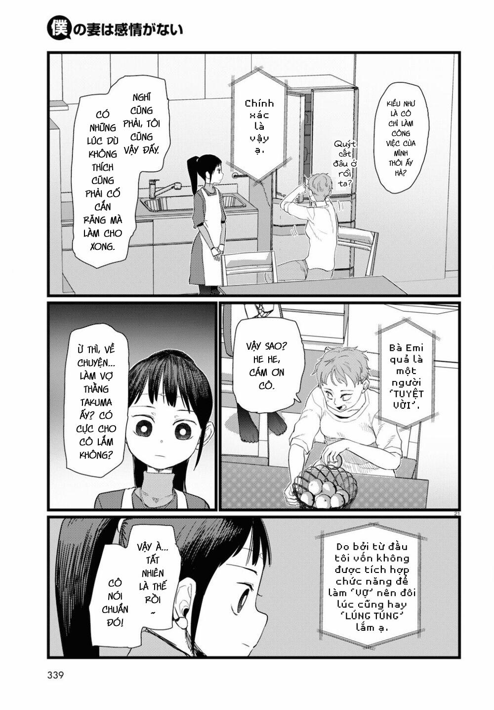 Vợ Tôi, ‘người’ Không Cảm Xúc 23 trang 22