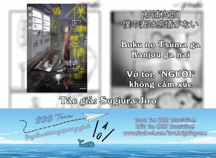 Vợ Tôi, ‘người’ Không Cảm Xúc 39 trang 0