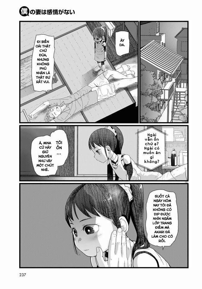 Vợ Tôi, ‘người’ Không Cảm Xúc 9 trang 13