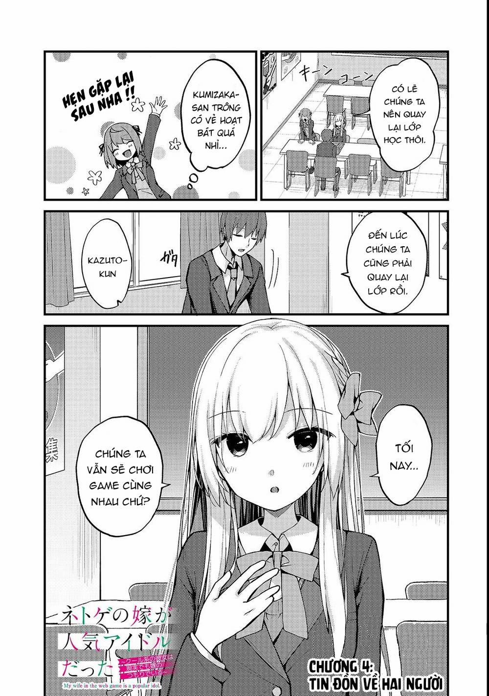 Vợ Trong Game Của Tôi Là Một Idol Nổi Tiếng Ngoài Đời Thực 4 trang 2