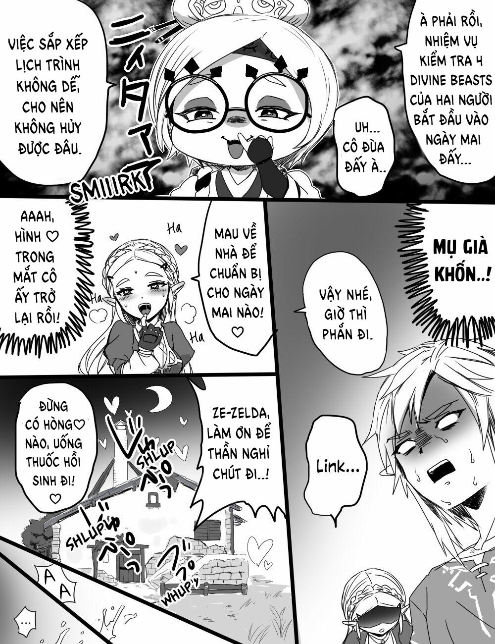 Vụ án Hồ Tình Yêu (The Legend of Zelda) II trang 5