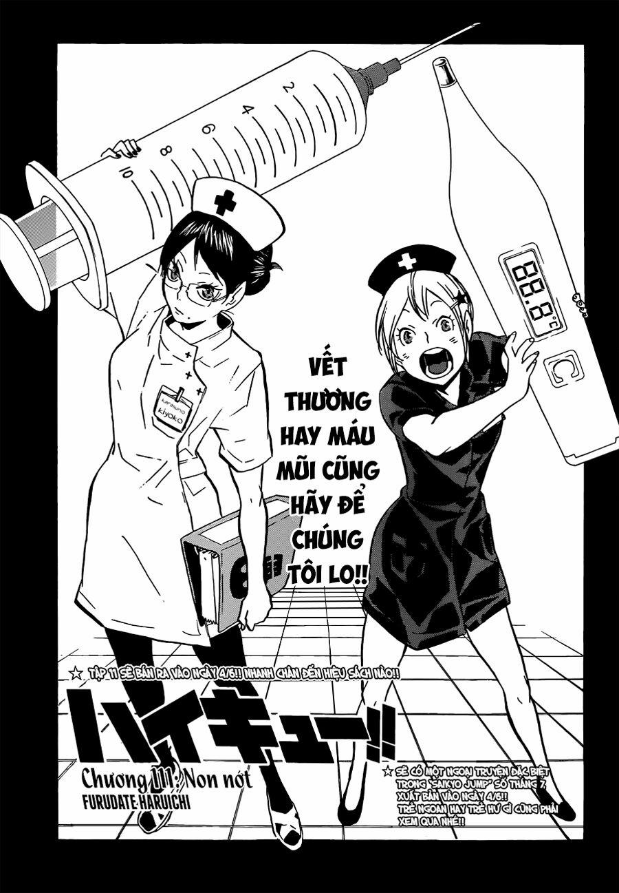 Vua Bóng Chuyền 111 trang 1