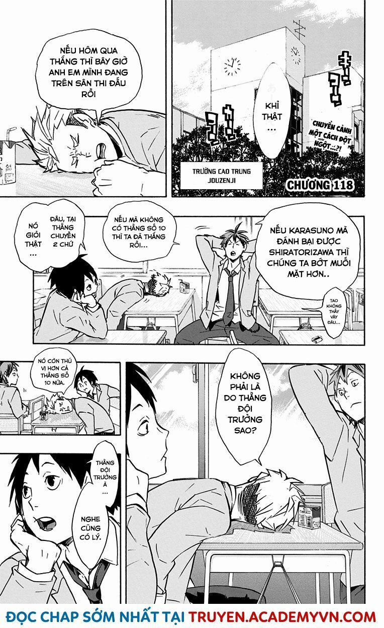 Vua Bóng Chuyền 118 trang 1