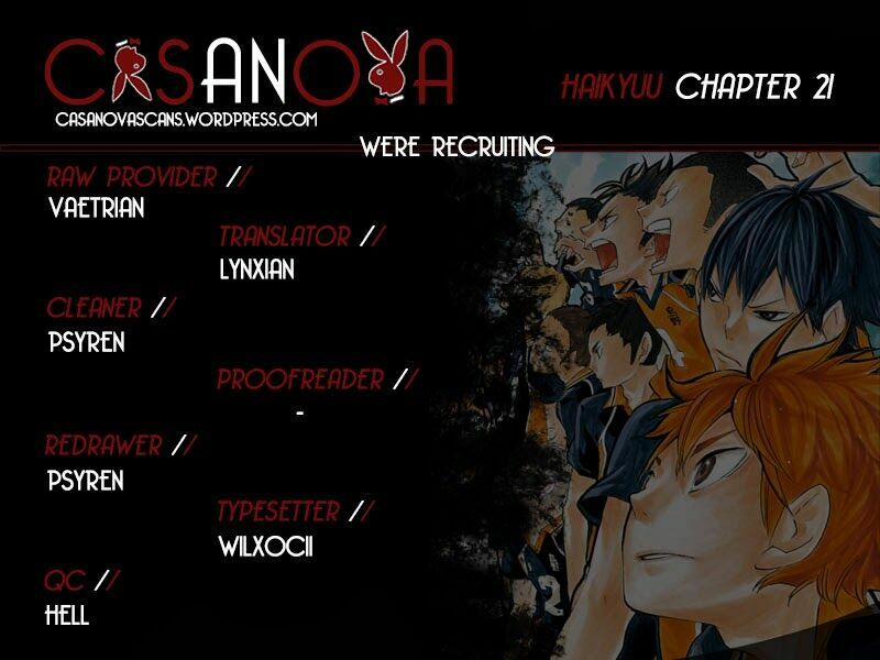 Vua Bóng Chuyền 21 trang 1