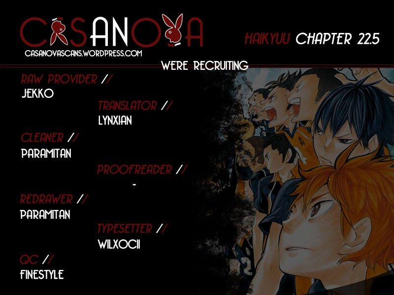 Vua Bóng Chuyền 22.5 trang 1