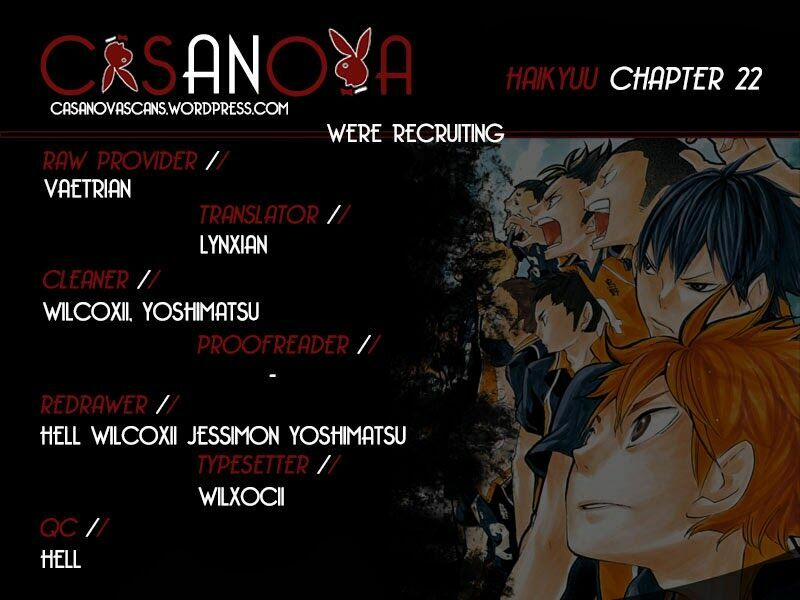 Vua Bóng Chuyền 22 trang 1