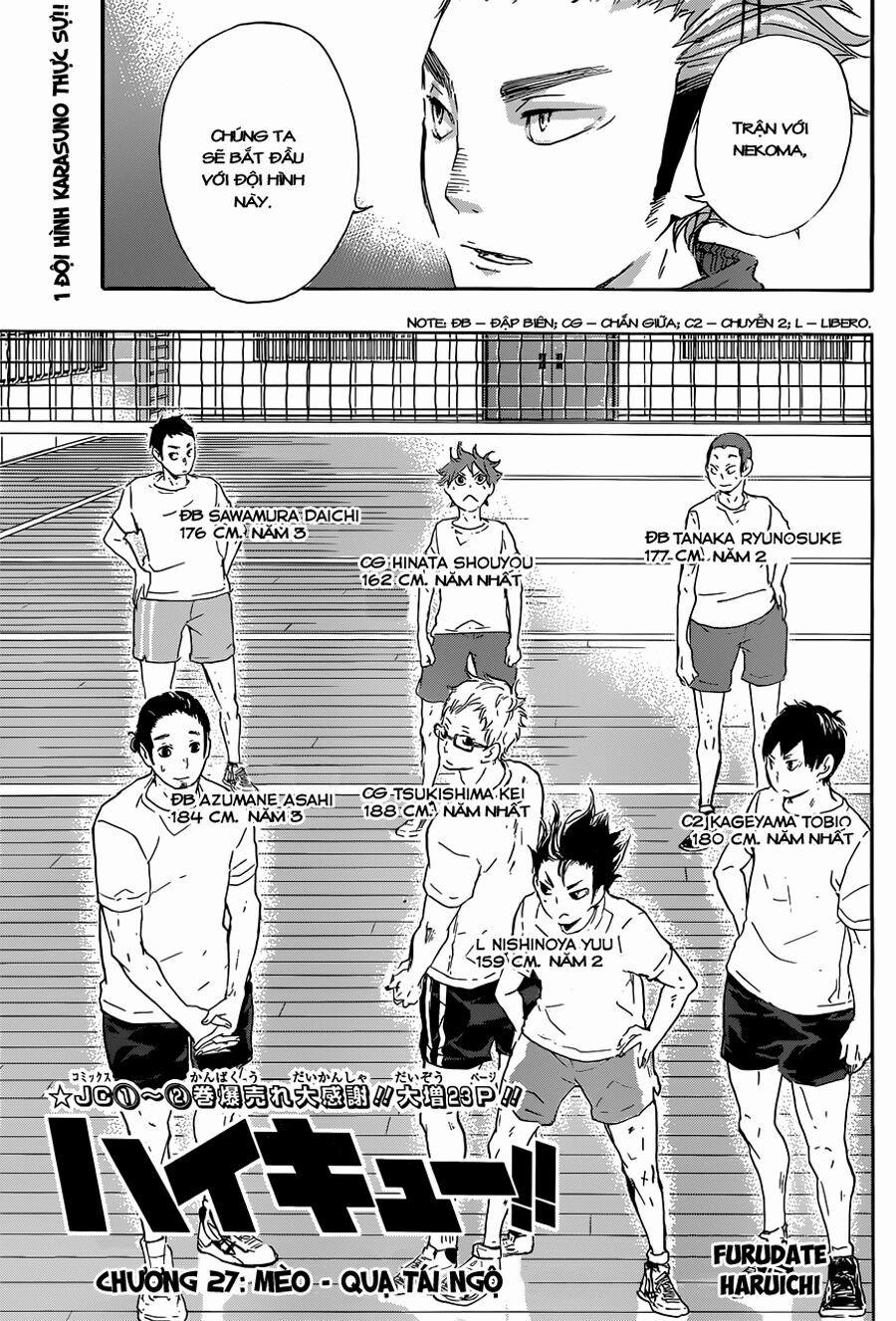 Vua Bóng Chuyền 27 trang 3