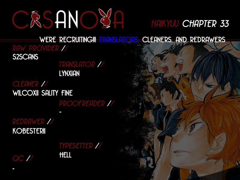 Vua Bóng Chuyền 33 trang 1