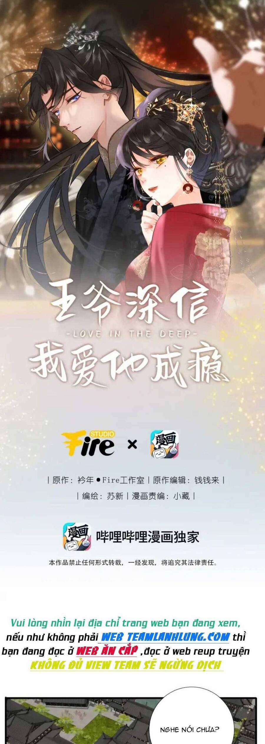 Vương Gia Hắn Luôn Nghĩ Tôi Yêu Hắn Đến Nghiện 12 trang 1