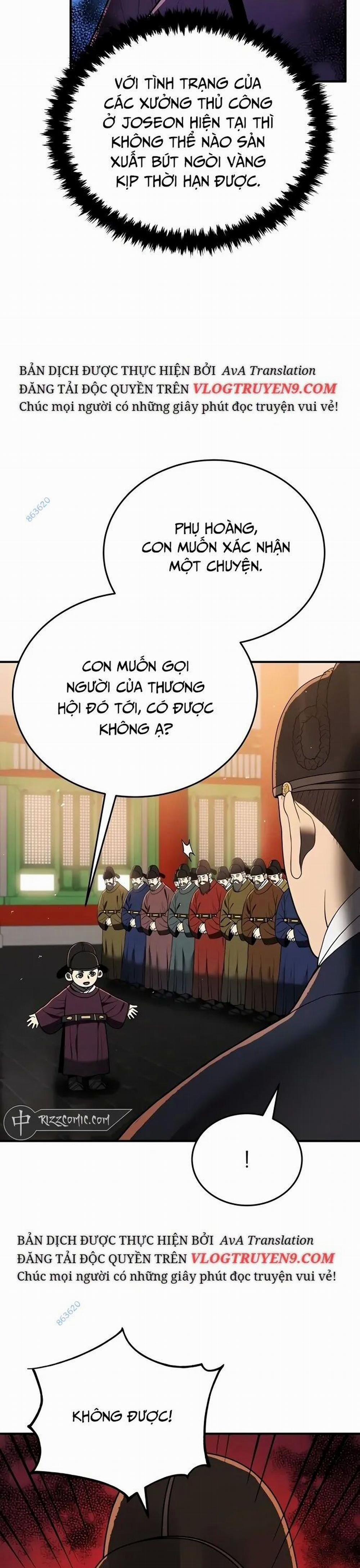 Vương Triều Đen Tối: Joseon 10 trang 3