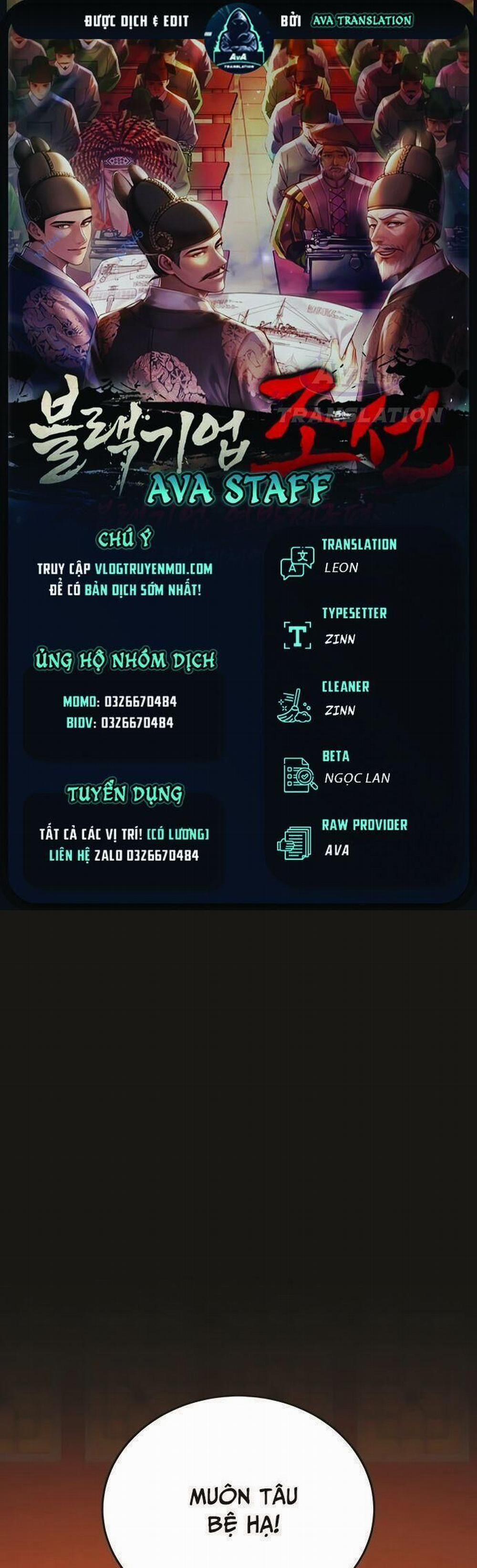 Vương Triều Đen Tối: Joseon 8 trang 0