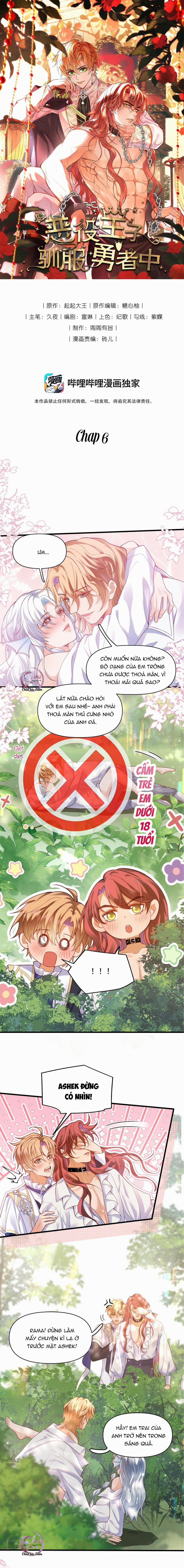 Vương Tử Phản Diện Thuần Hóa Dũng Sĩ 6 trang 0