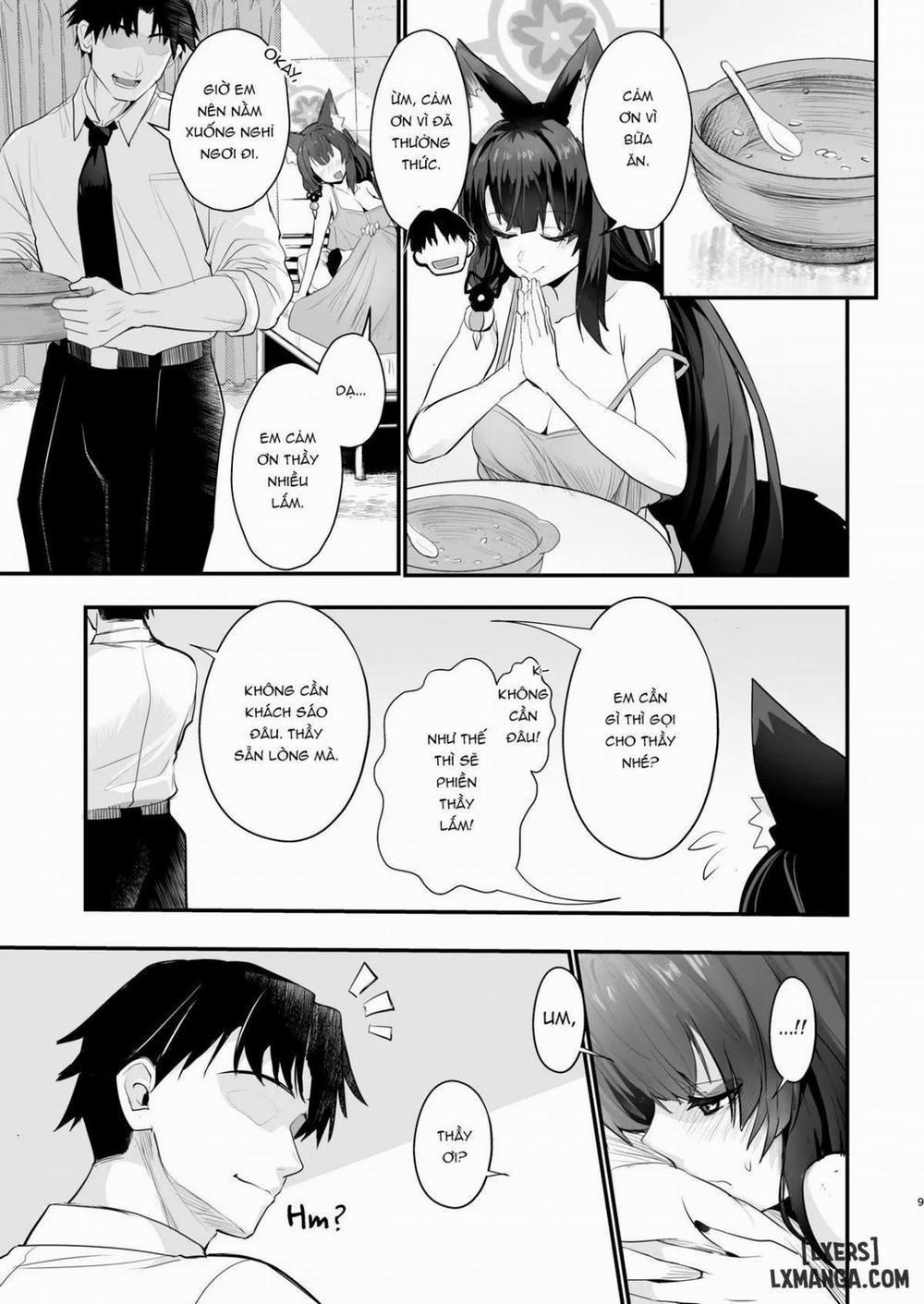Wakamo-san, That's a Cold Oneshot trang 10