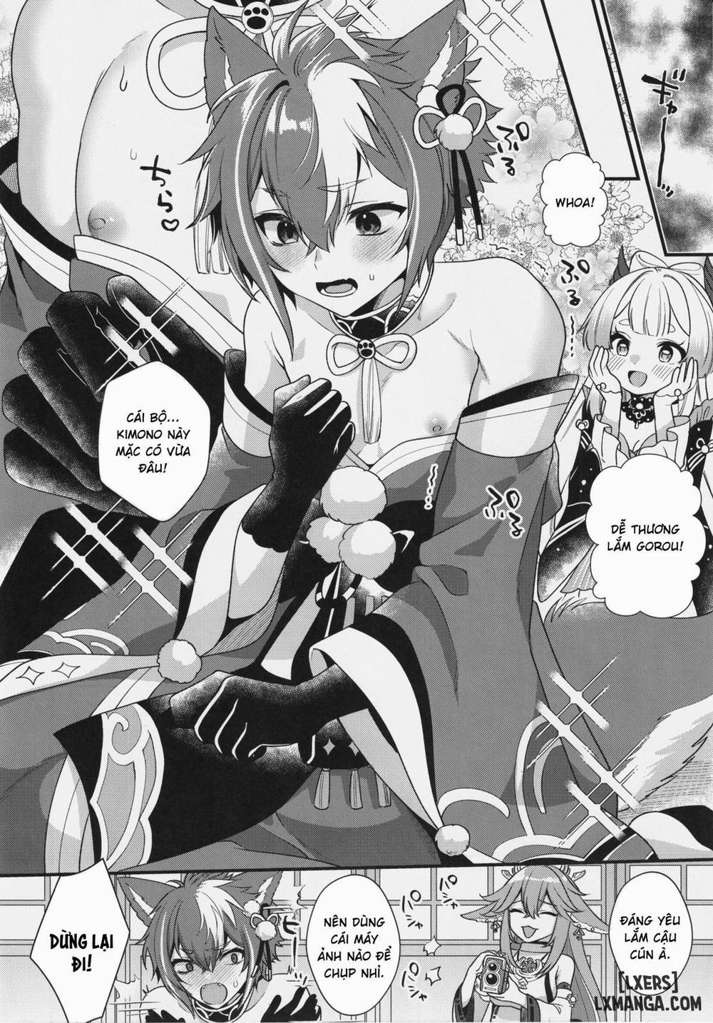 Wanko kikiippatsu! Oneshot trang 7