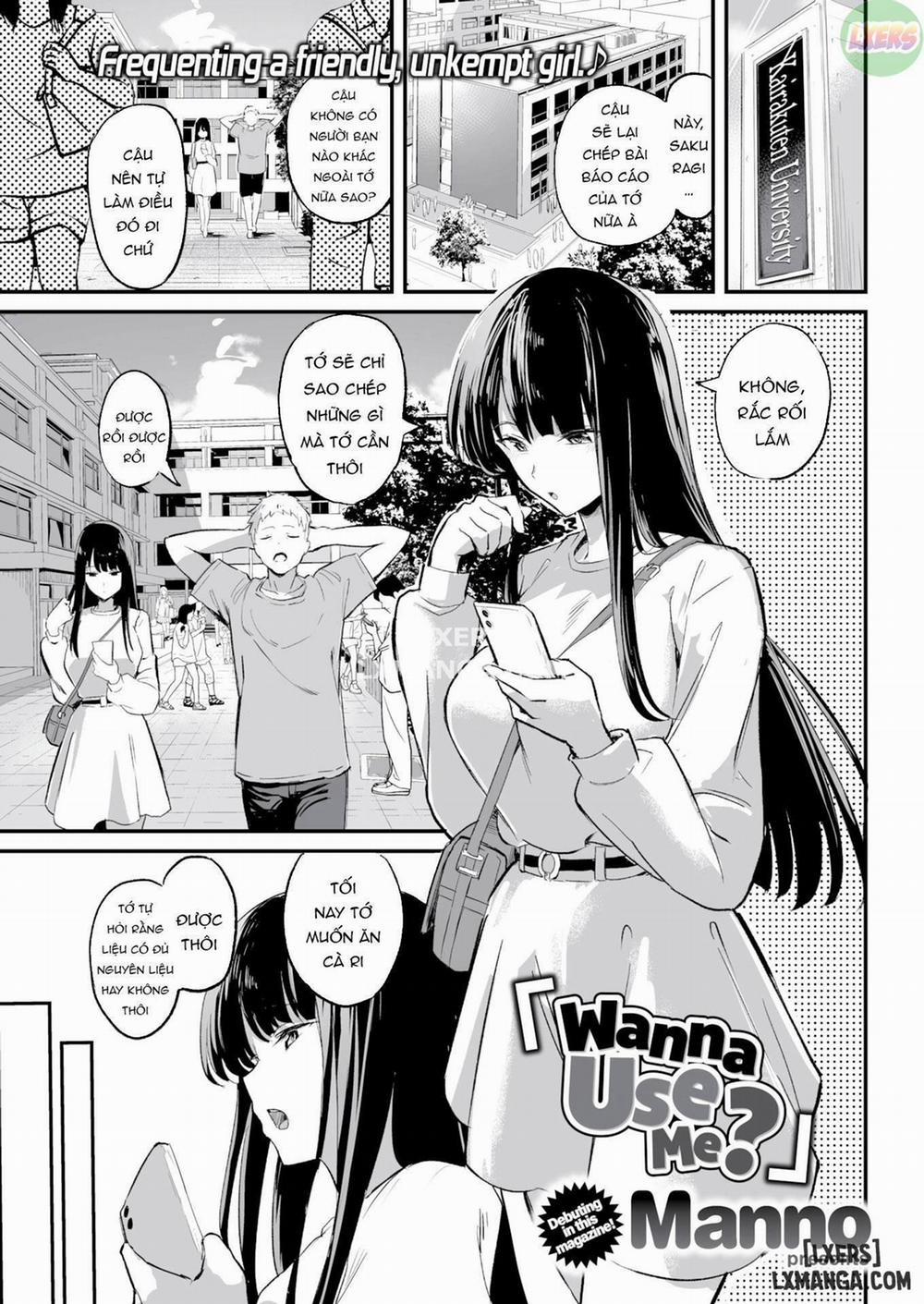 Wanna Use Me Oneshot trang 0