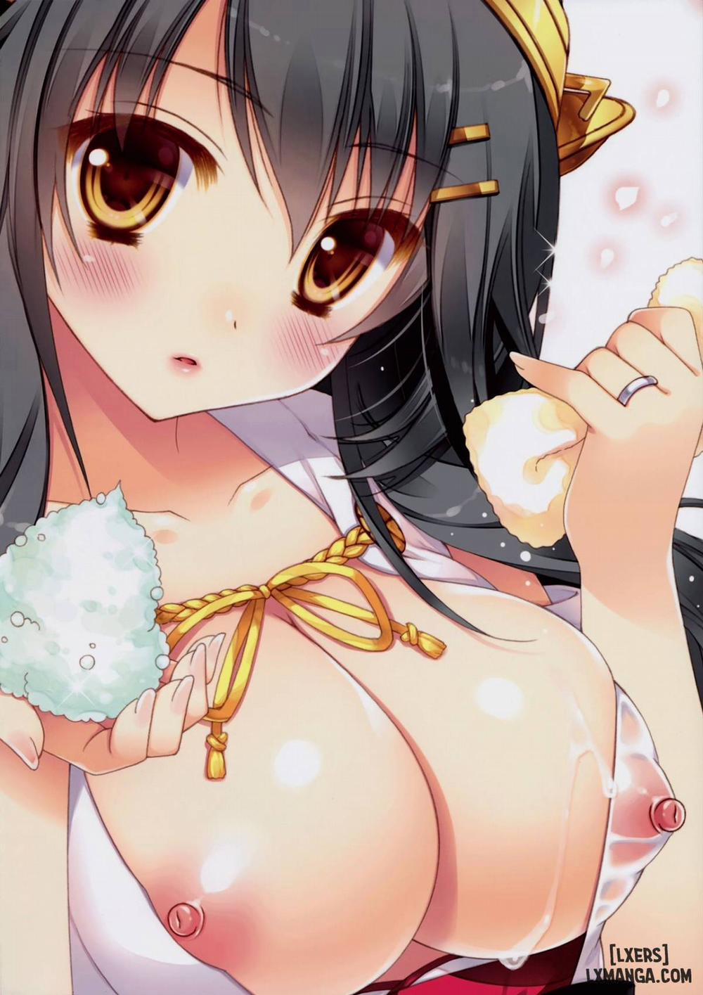 Ware, Haruna to Ofuro ni Totsunyuu su Oneshot trang 17