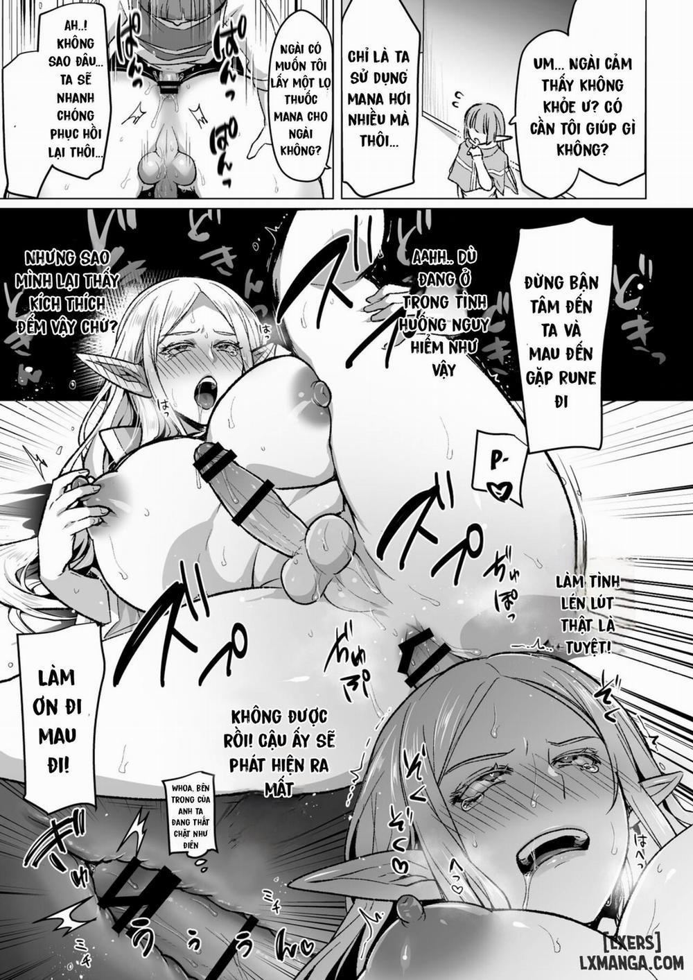 Warui Elf o Shemale ni Shite Kaishin saseru Hanashi / Making An Evil Elf Repent By Turning Her Into A Shemale With Magic Oneshot trang 26