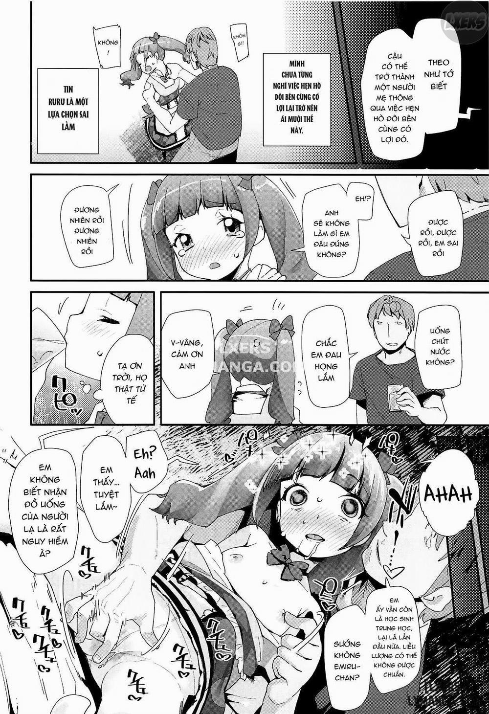 Warui Otoko ni Kimeseku Chuudoku ni Sarete Mama ni Naru Emiru-chan Oneshot trang 4