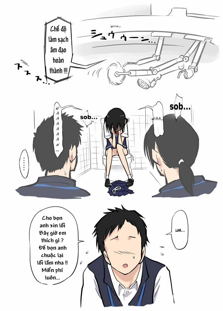 Washlet ni Okasareta 1 trang 18