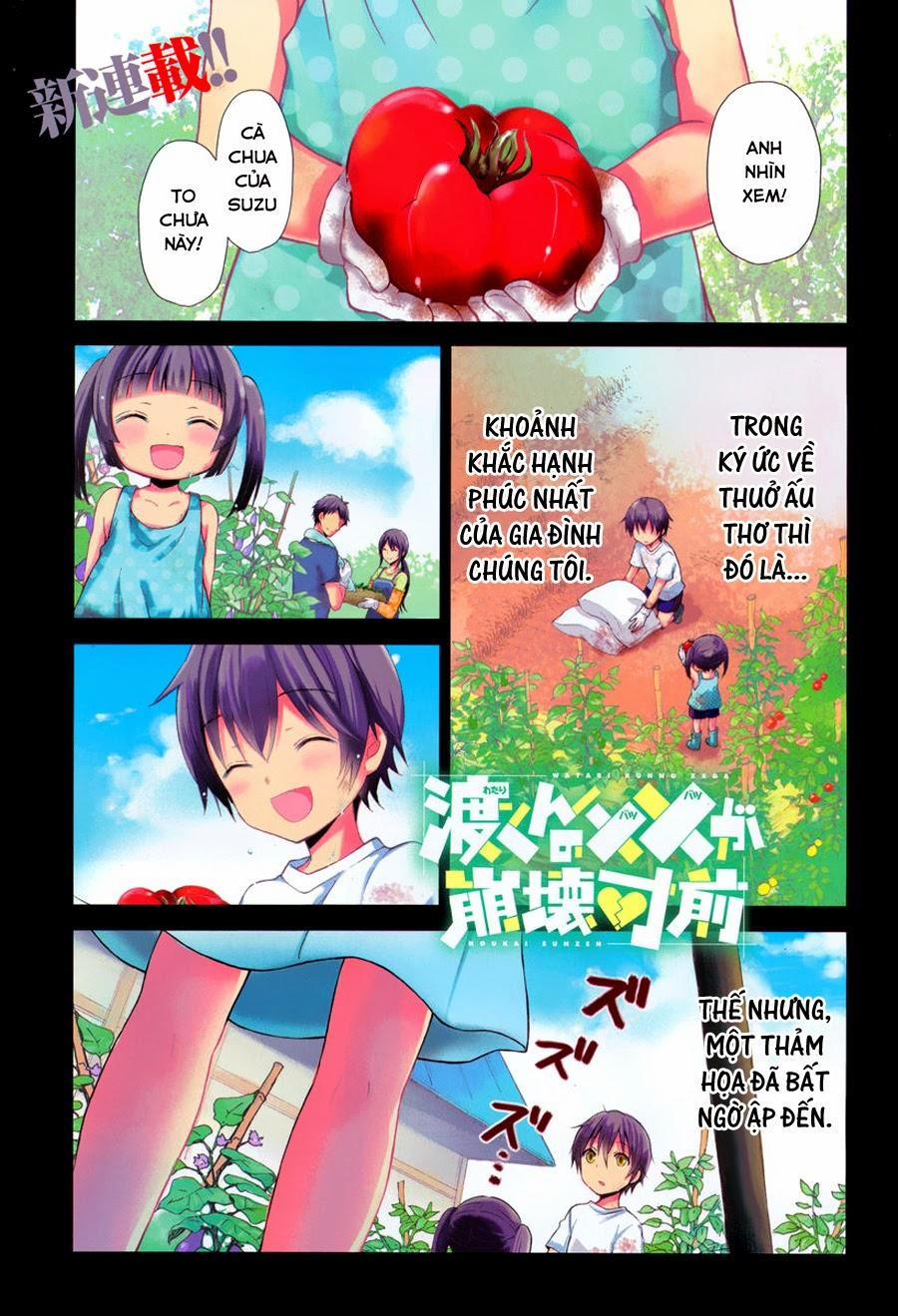 Watari-Kun No Xx Ga Houkai Sunzen 1 trang 0