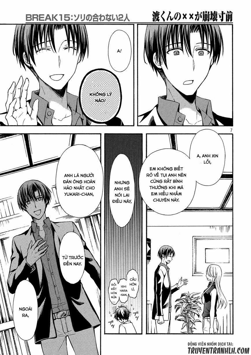 Watari-Kun No Xx Ga Houkai Sunzen 18 trang 6